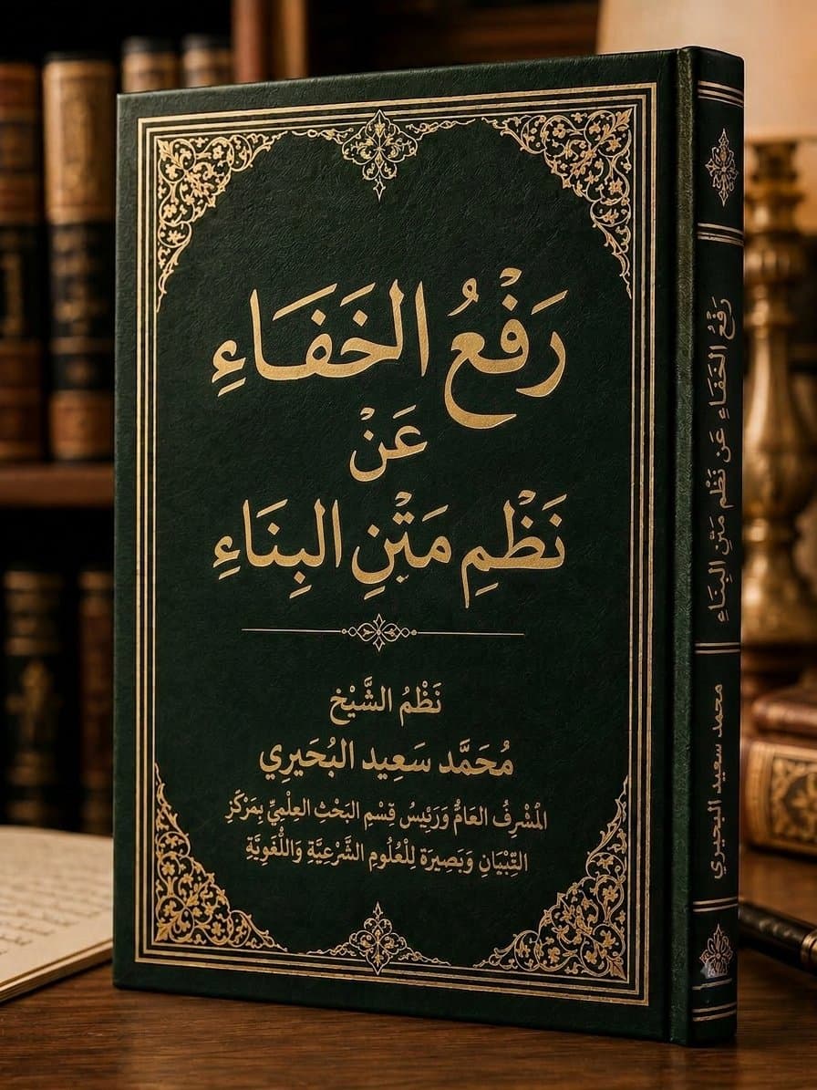 نَظْمُ مَتْنِ البِنَاءِ فِي عِلْمِ التَّصْرِيفِ، وَالمُسَمَّى رَفْعَ الخَفَاءِ عَنْ نَظْمِ مَتْنِ البِنَاءِ