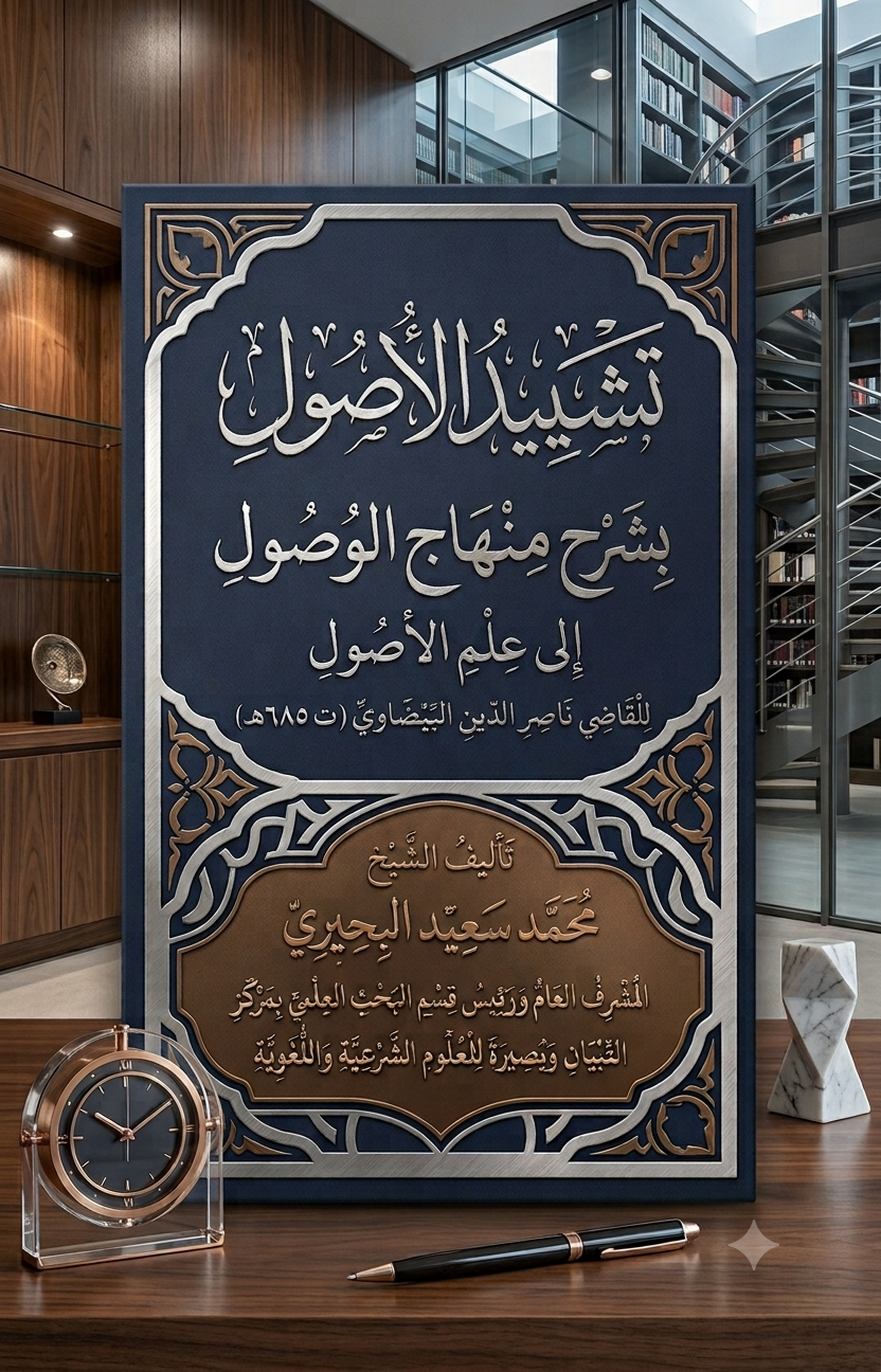 تشييد الأصول بشرح منهاج الوصول
